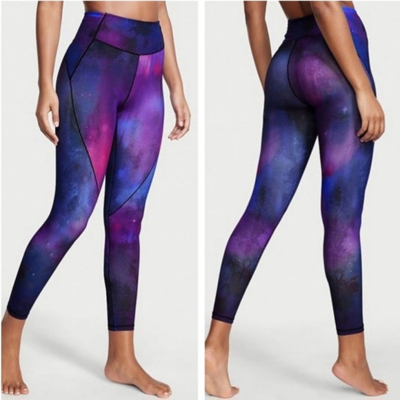 Victoria's Secret Pants - VICTORIA SECRET GALAXY VS LEGGINGS GALAXY